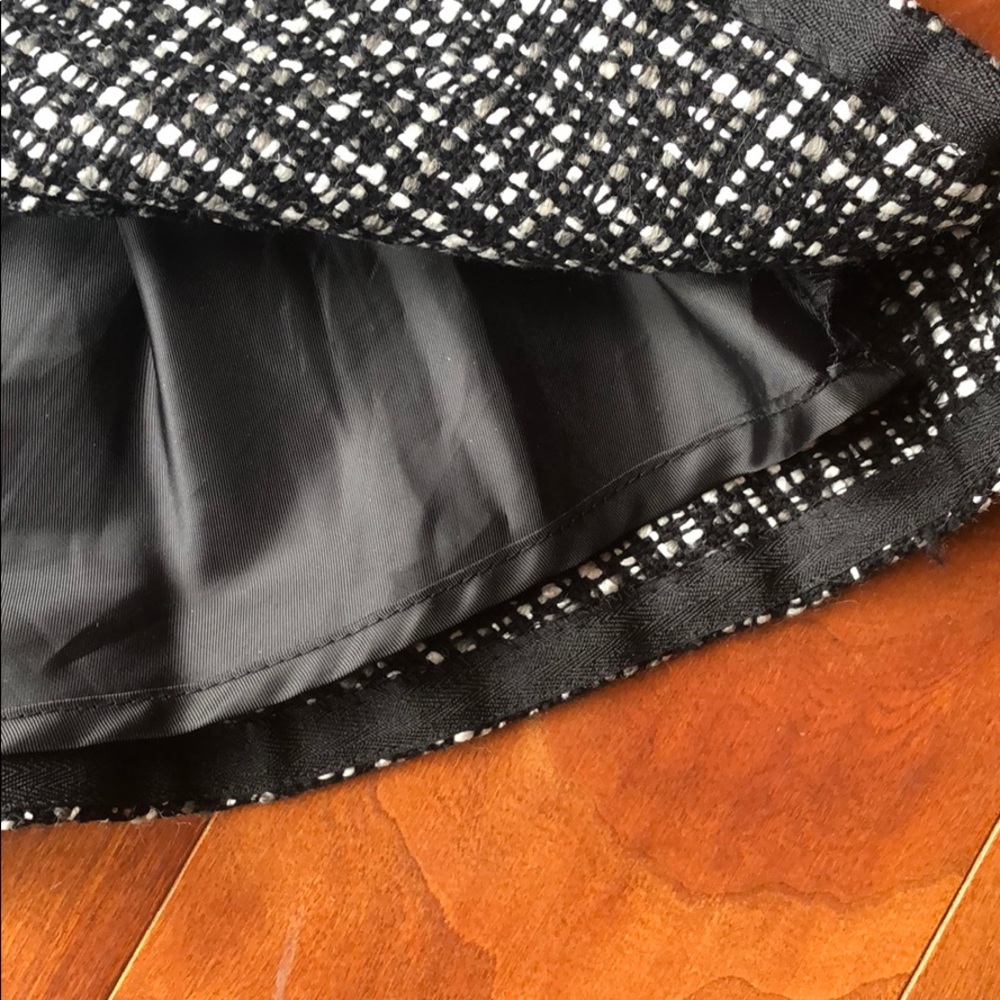 Gap Wool Blend Lined Geometric Pattern Skirt, Sz 6 - image 6